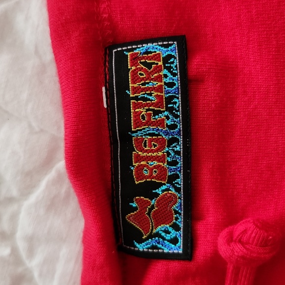 Two piece Christmas Red and white dance costume. - Picture 5 of 5